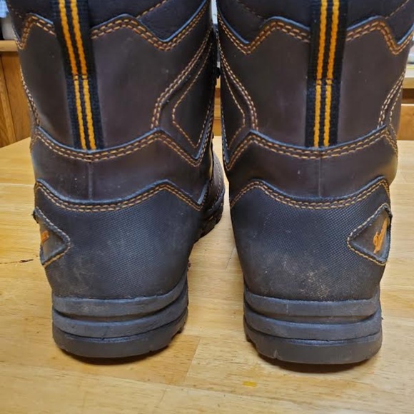 Tough work boots